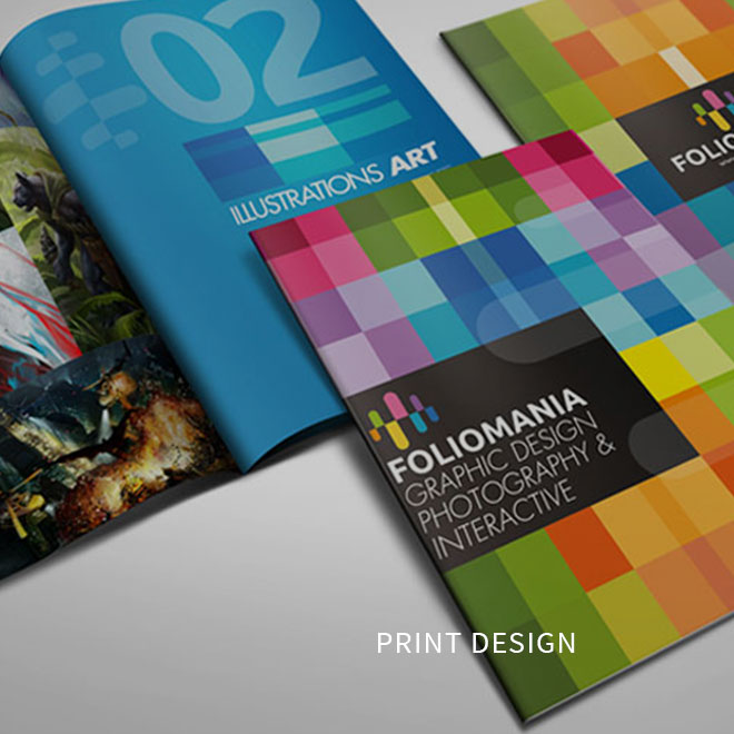 What We Do Print Design