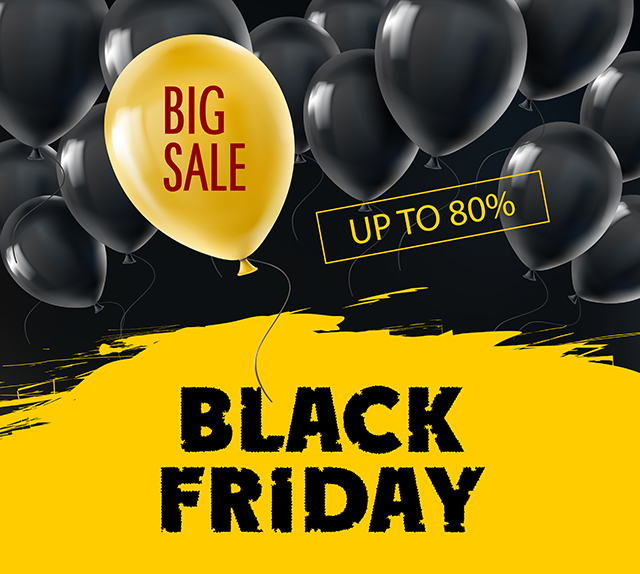 Black Friday - 50% Sale